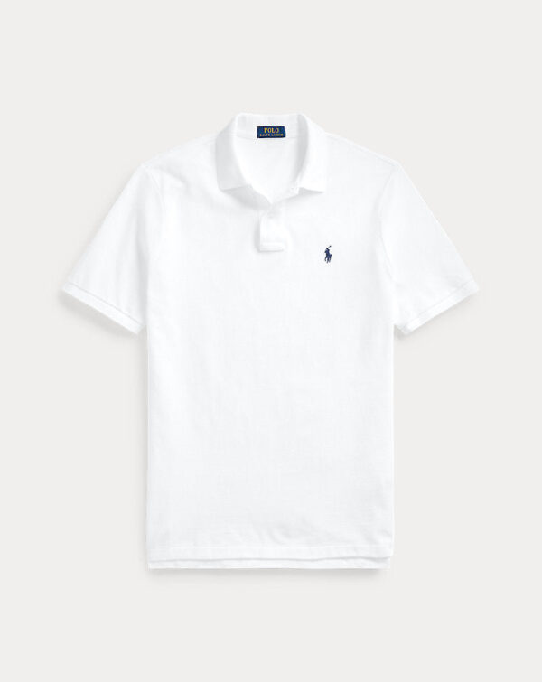 A icônica camisa polo de malha