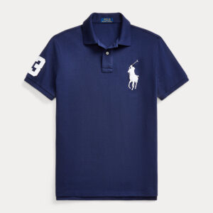 Custom Slim Fit Mesh Polo