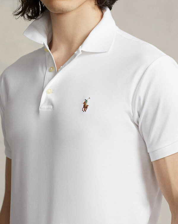 Camisa polo slim fit e toque suave - Image 4
