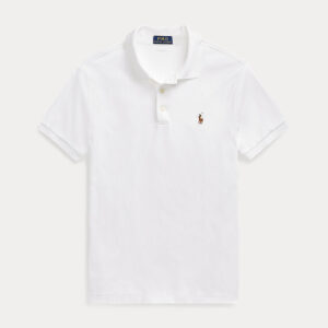 Camisa polo slim fit e toque suave