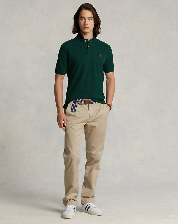Polo de malha slim fit personalizado - Image 2