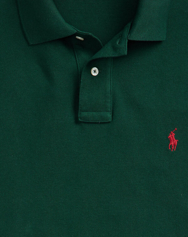 Polo de malha slim fit personalizado - Image 7