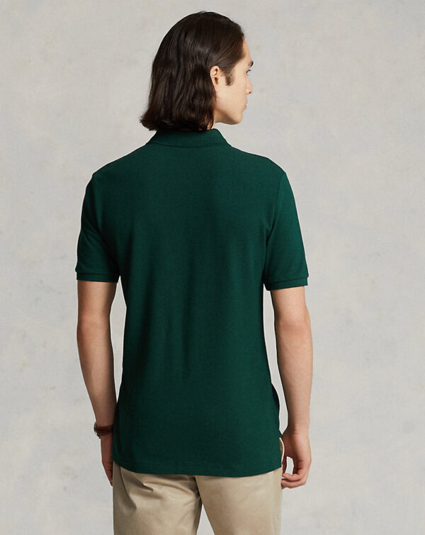 Polo de malha slim fit personalizado - Image 3