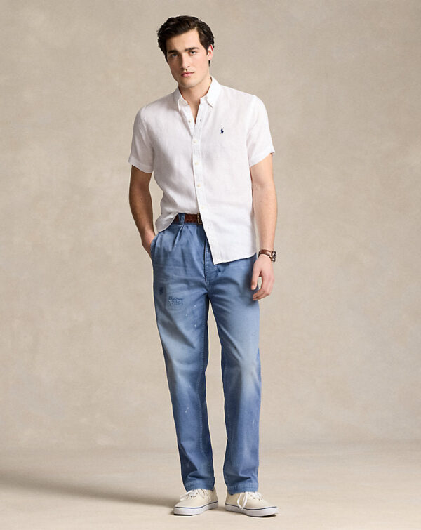 Camisa de linho com ajuste personalizado - Image 2