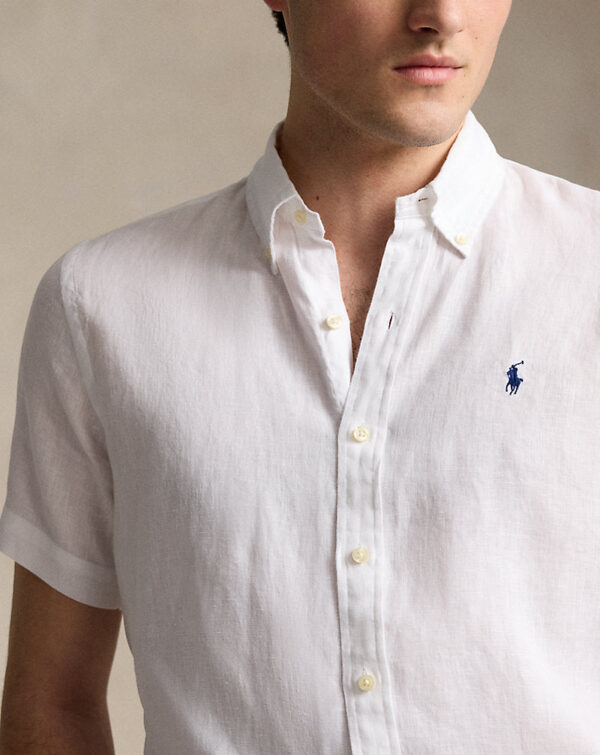 Camisa de linho com ajuste personalizado - Image 4