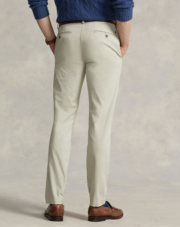 Calça de sarja elástica slim fit - Image 3