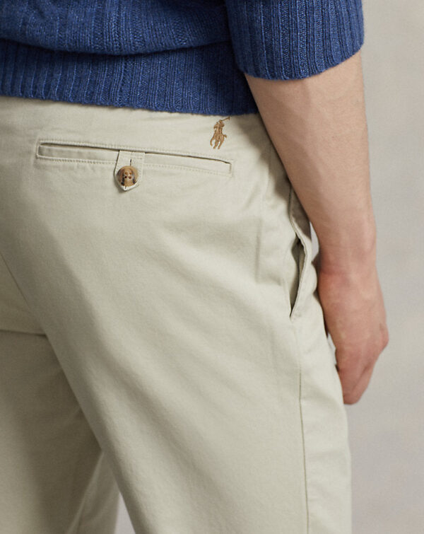 Calça de sarja elástica slim fit - Image 4