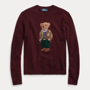 Suéter Polo Bear de lã e cashmere