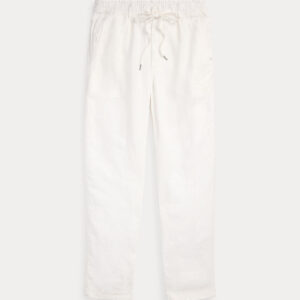Calça de linho Lateef Slim Tapered Fit - G