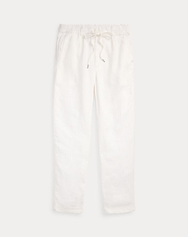 Calça de linho Lateef Slim Tapered Fit
