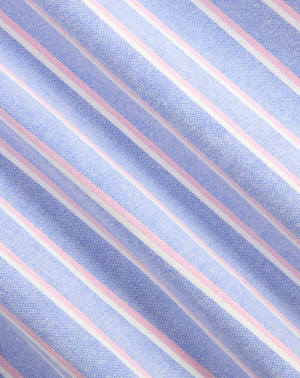 Camisa Oxford listrada com ajuste personalizado - Image 5