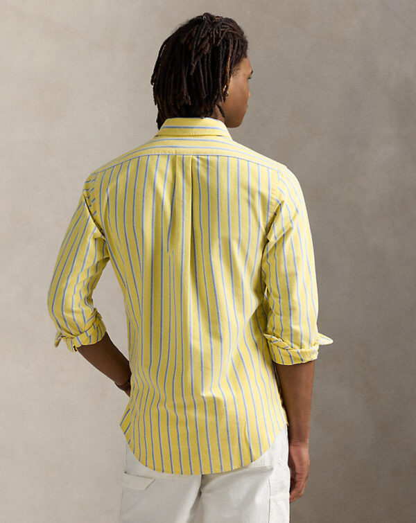 Camisa Oxford listrada com ajuste personalizado - Image 3