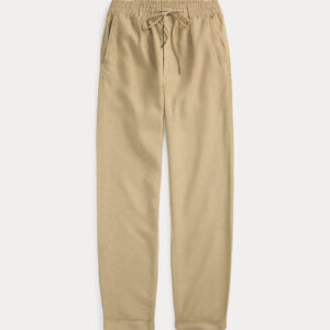 Calça de linho Lateef Slim Tapered Fit