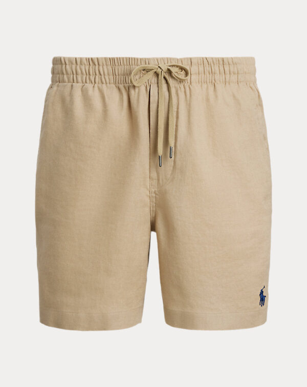 Polo Prepster de 15 cm, calção de linho