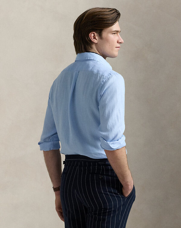 Camisa de linho com ajuste personalizado - Image 3