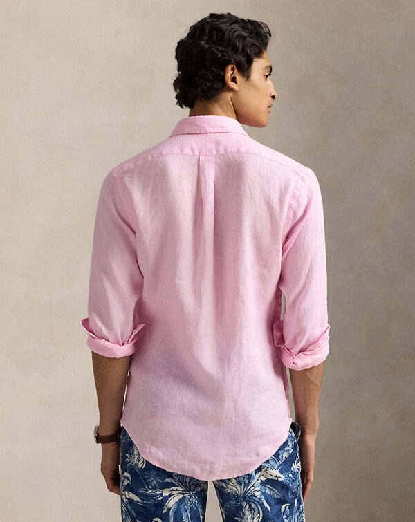 Camisa de linho com ajuste personalizado - Image 3