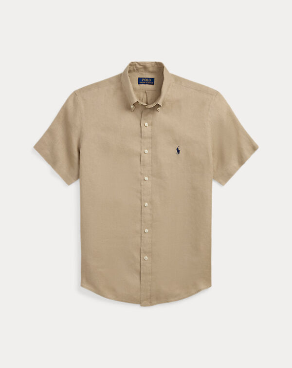 Camisa de linho com ajuste personalizado