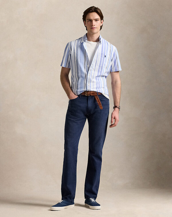 Camisa Oxford listrada com ajuste personalizado - Image 2