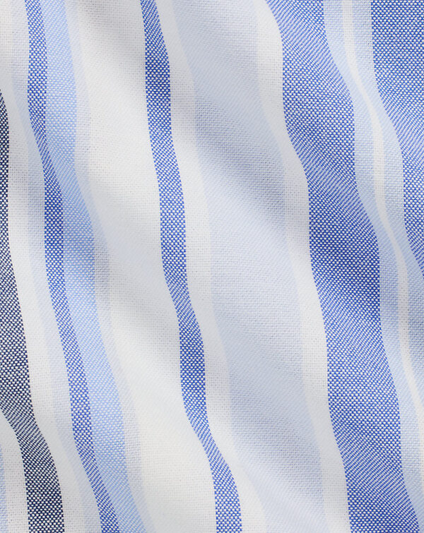Camisa Oxford listrada com ajuste personalizado - Image 5