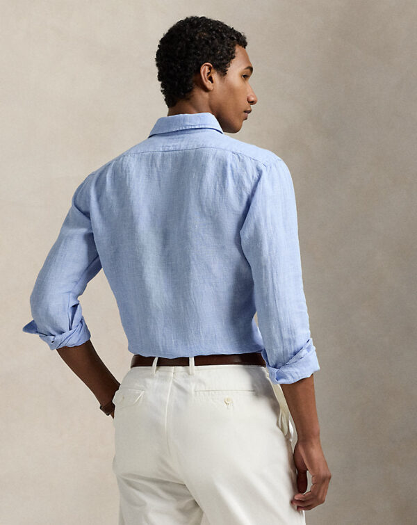 Camisa de linho com ajuste personalizado - Image 3