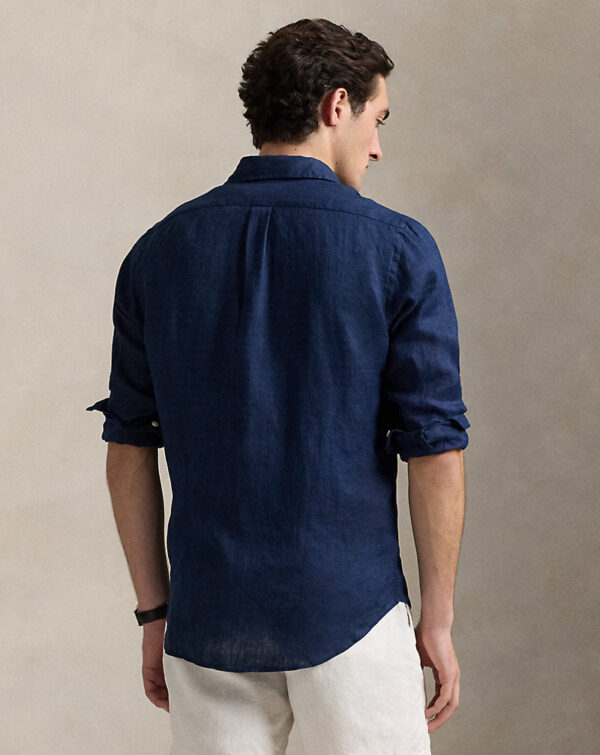 Camisa de linho com ajuste personalizado - Image 3