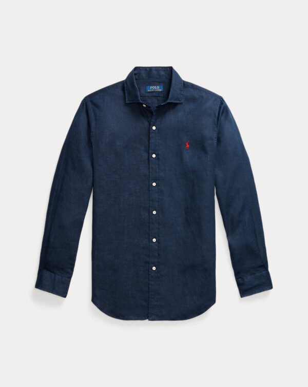 Camisa de linho com ajuste personalizado