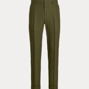 Calça de terno de linho