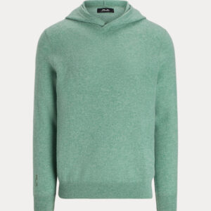 Suéter com capuz de cashmere lavável