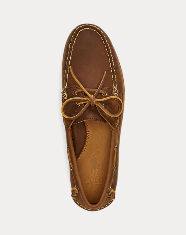 Sapato náutico de couro Merton - Image 3